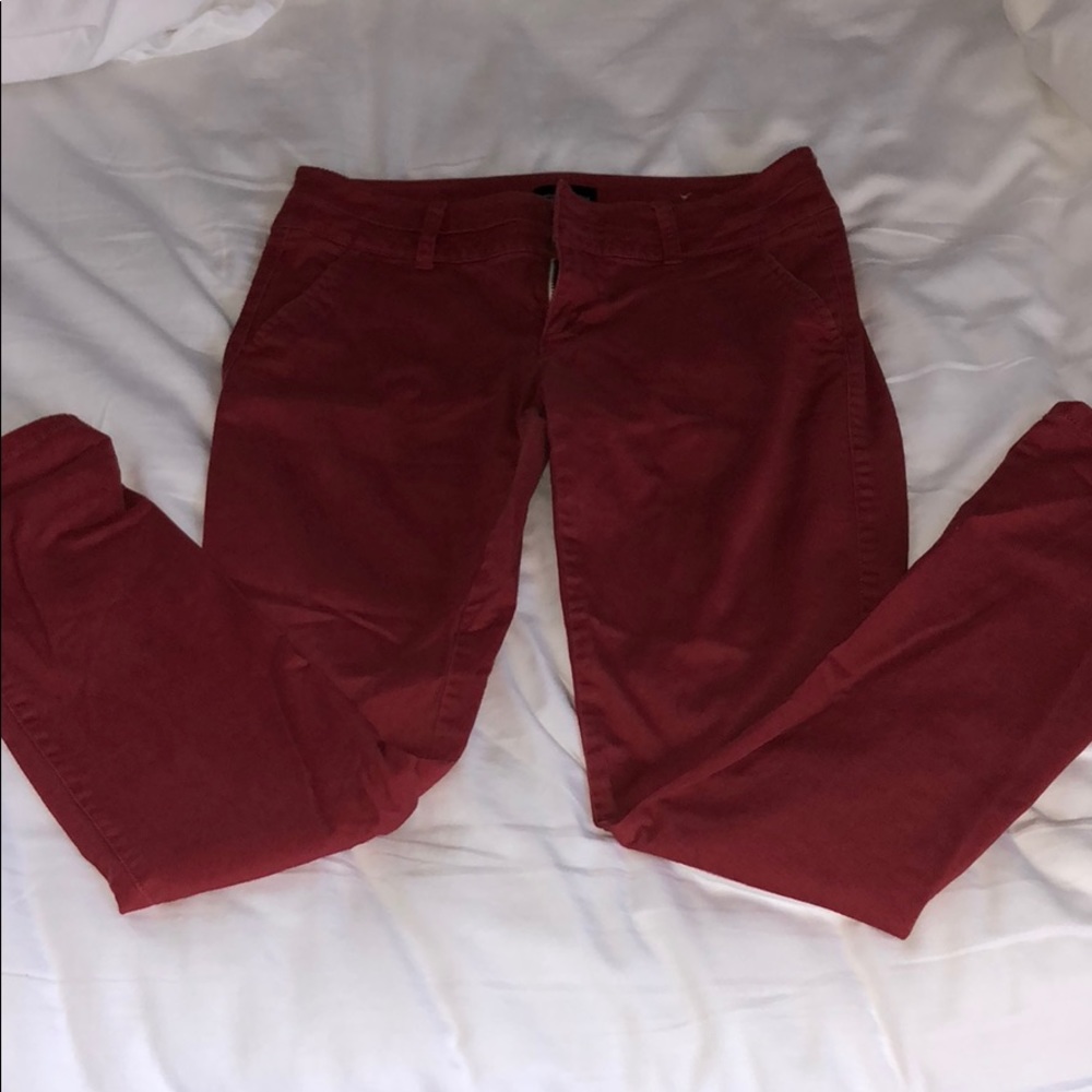 Skinny AEO khakis
